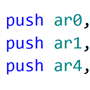 NeuroMatrix assembly language